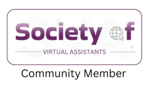 Society of Virtual Assistants Community Member logo